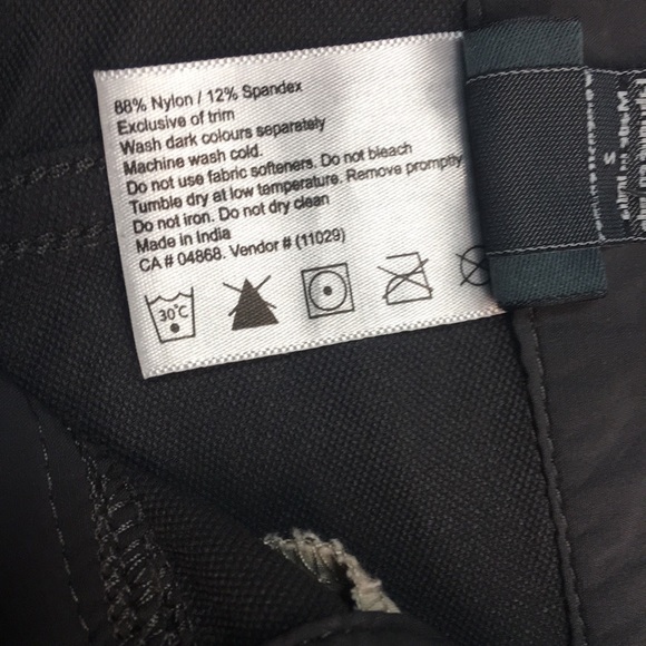 MEC Women’s Taupe lightweight Hiking Capris. Sz 2 - Picture 6 of 11